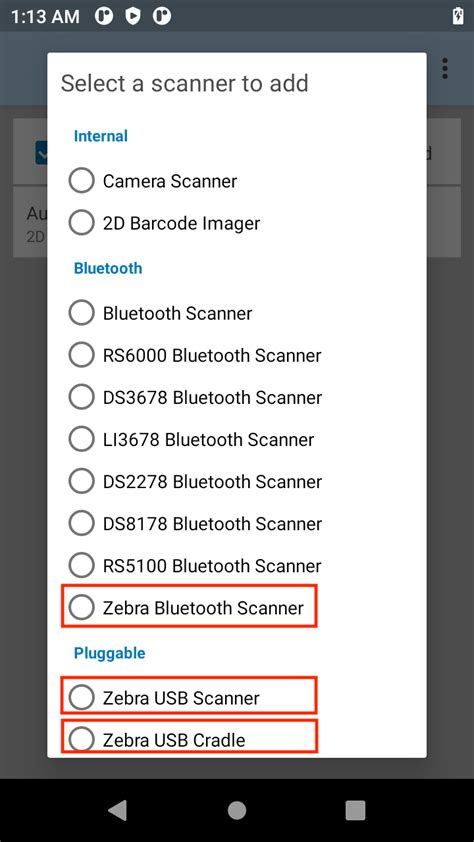 Barcode Scanner Number Input