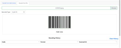 Barcode Scanner Online Details