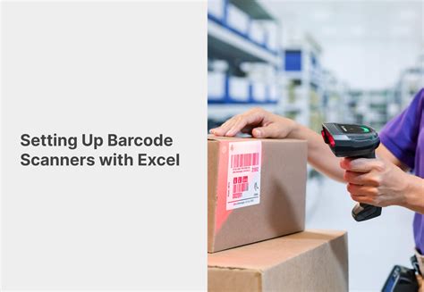 Barcode Scanners To Excel