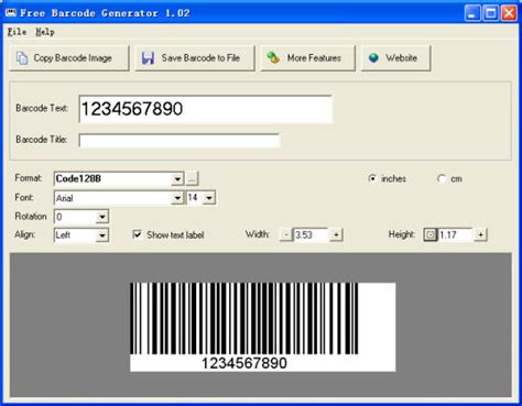barcode software freeware download