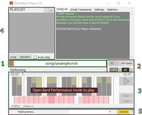 Bard Music Player for FFXIV
