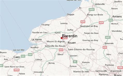 Trace GPS Barentin, itinéraire, parcours