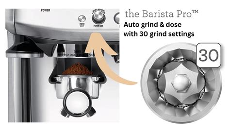 Barista Pro Grind Settings