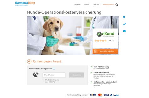 Uelzener HundeOPVersicherung ab 12,64 € │ VS.