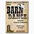 barn dance invitation templates free