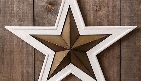 26" Retro Metal Circled Texas Barn Star Wall Decor with Sayings Welcome