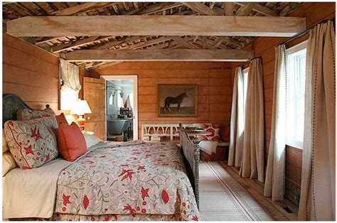 Barn-Inspired Bedroom Design