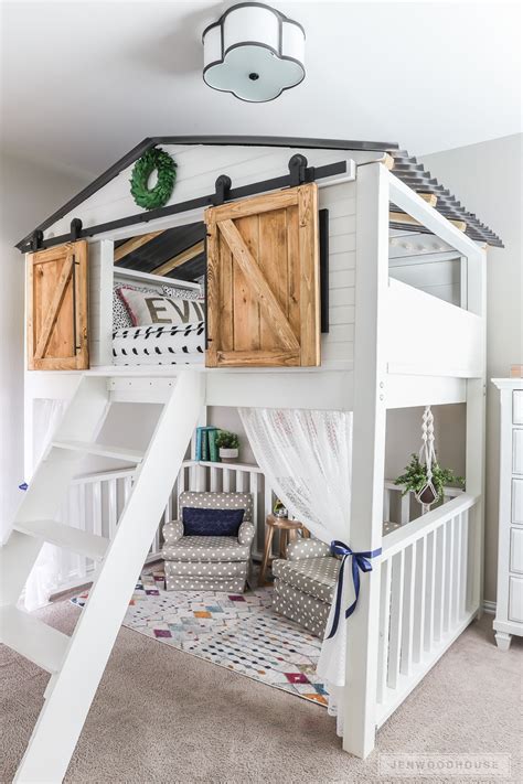 Barn Door Bunk Beds Instructions