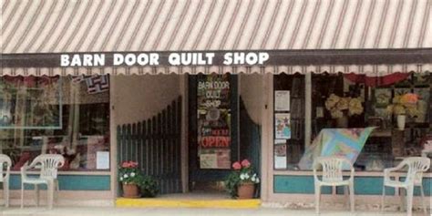 barn door quilt shop