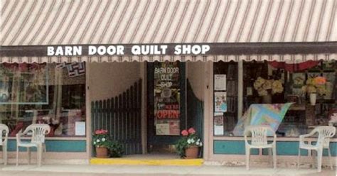 barn door quilt shop