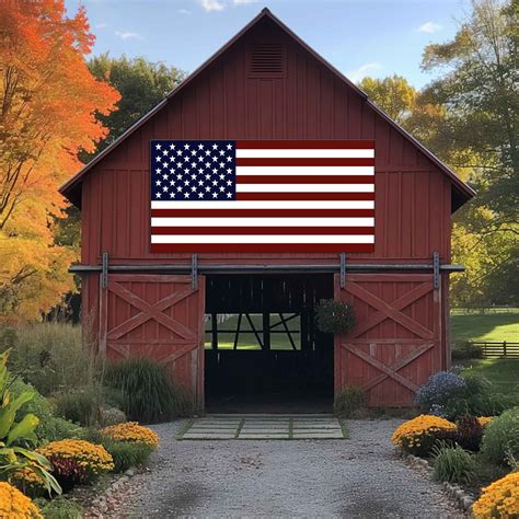 Barn Flag Wall Decor