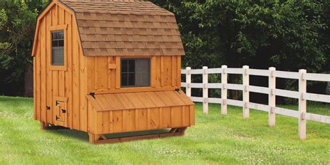 Barn Looking Chicken Coops