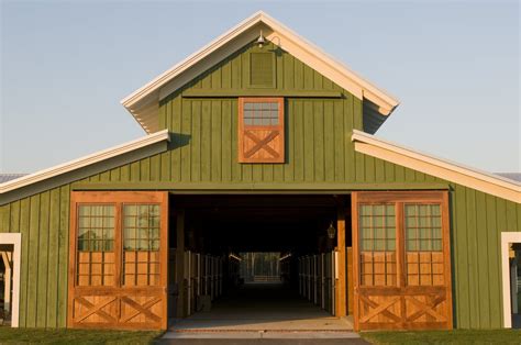 Barn Stall Color Schemes