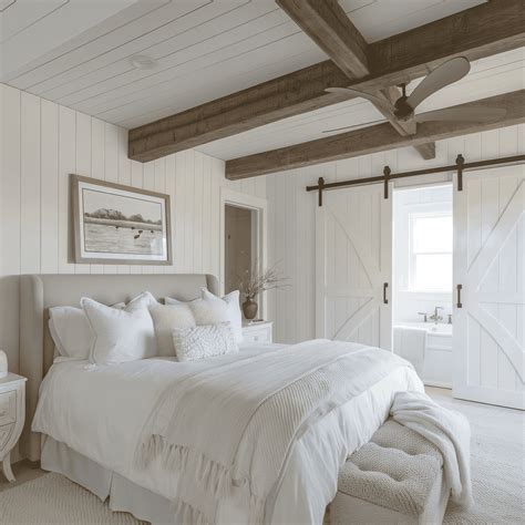 Barn-Style Bedroom Color Scheme