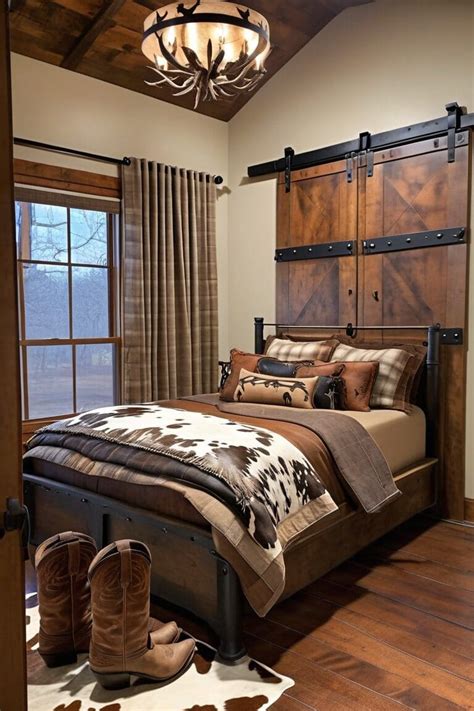 Barn-Style Bedroom Decorative Elements