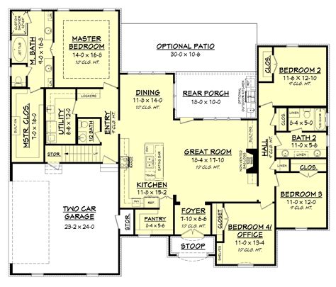 barndominium floor plans 4 bedroom
