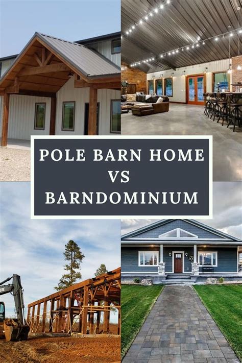 barndominium vs pole barn house