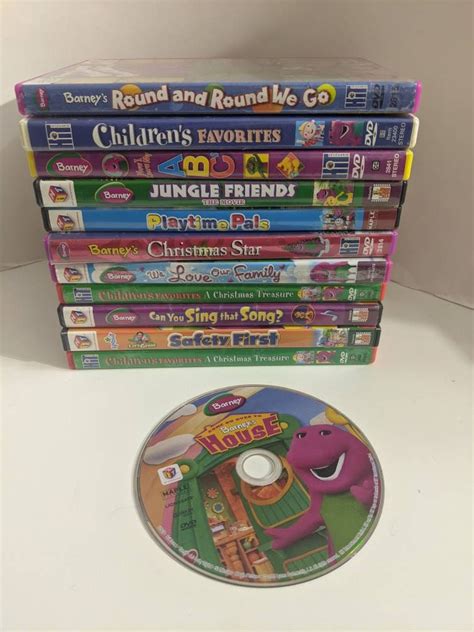 barney and friends dvd opening