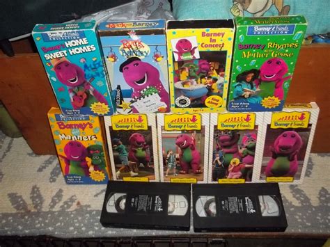 barney and friends vhs tapes