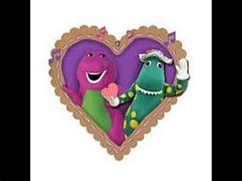 barney dino mite valentine's sing along