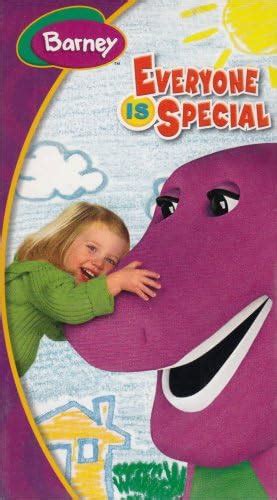 barney everyone is special vhs
