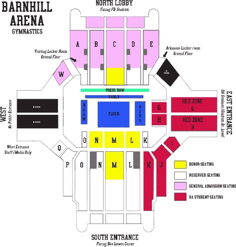 Barnhill Arena Seating Chart