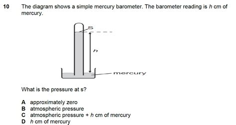 Barometer Reading In Cm