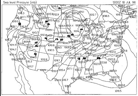 Barometric Pressure Map Minnesota