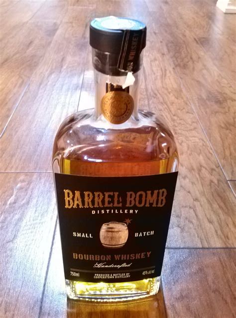 Cooperstown Distillery Barrel Bomb Small Batch Bourbon Whiskey Just Malt