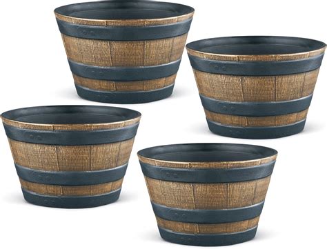 Barrel Planters Amazon