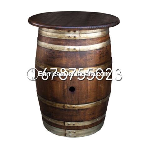 Barricas De Madera Mesa