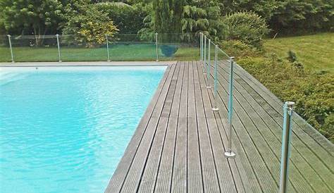 Sécurité de piscine Barrières en inox et verre sur mesure