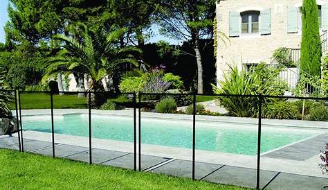 Barrière pour piscine pvc transparent, H.125 x l.150 cm