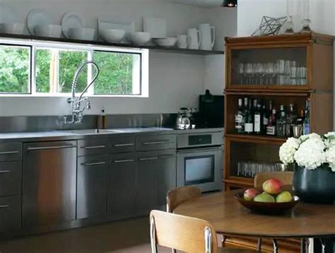 Barrister Bookcase In Kitchen