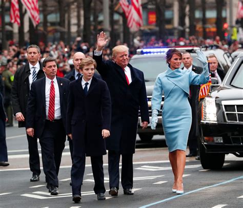 barron trump at inauguration