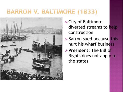 barron v. the mayor of city of baltimore 1833