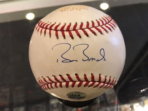 Barry Bonds Signed Baseball: History, Value, and Collecting Tips
