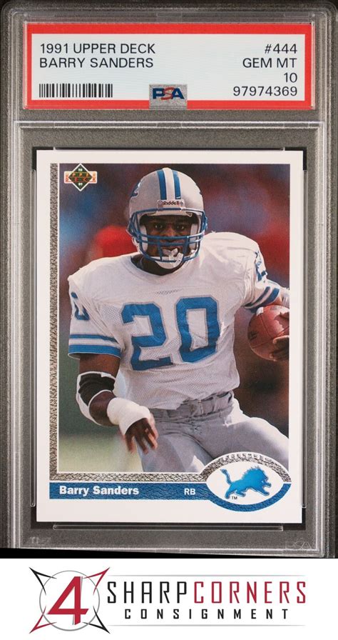 Barry Sanders Upper Deck 444