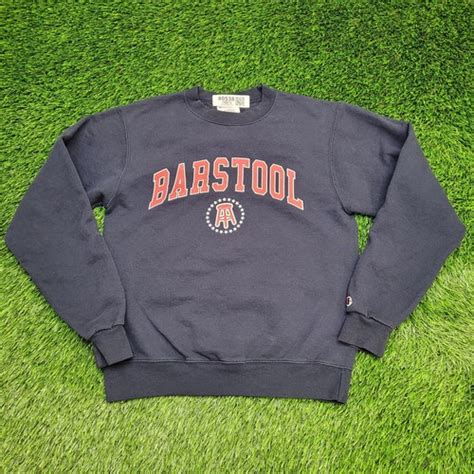 Barstool Sweatshirt Sizing