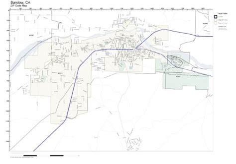 Barstow Ca Zip Code Map