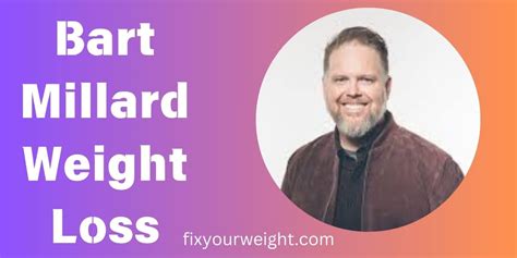 bart millard weight loss