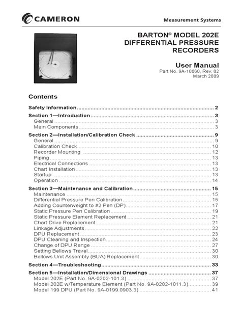 Barton Chart Recorder Pdf