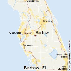Bartow Fl On Map