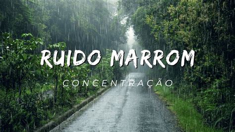 barulho de chuva estudo