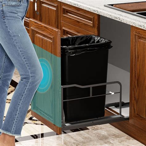 base cabinet trash pull out