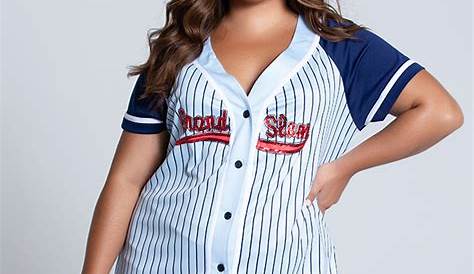 Plus Size Grand Slam Costume, Women Baseball Costume, Baseball Dress