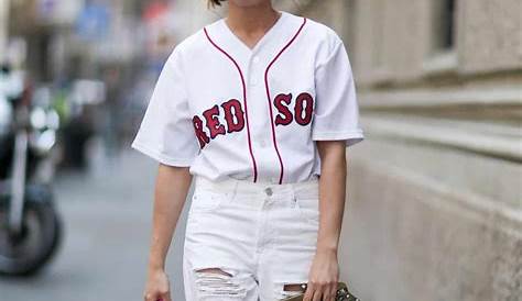 Baseball Jersey Outfit Women Fashion