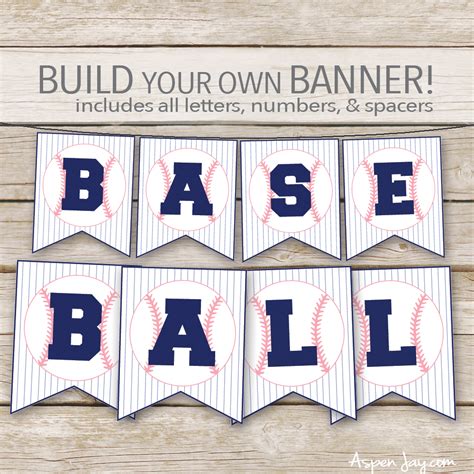 Baseball Birthday Printables