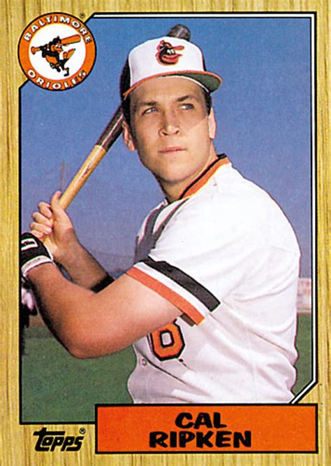baseball card cal ripken