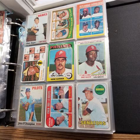 Baseball Card Collection Binder